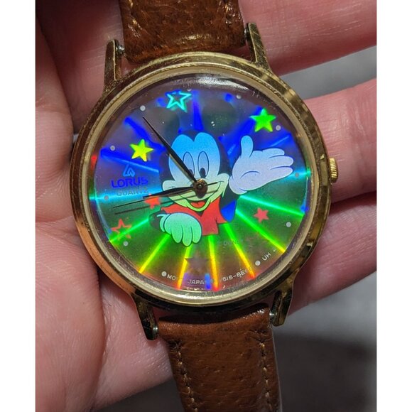Vintage Lorus Holographic Collectible Mickey Watch main image 8